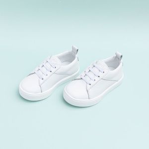 Freshly picked white classic sneakers toddler